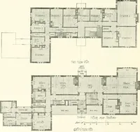 An illustration from The modern home : a book of British domestic architectvre for moderate incomes; a companion volvme to "The British home of to-day" (1906)