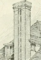 An illustration from The modern home : a book of British domestic architectvre for moderate incomes; a companion volvme to "The British home of to-day" (1906)