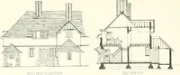 An illustration from The modern home : a book of British domestic architectvre for moderate incomes; a companion volvme to "The British home of to-day" (1906)