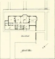 An illustration from The modern home : a book of British domestic architectvre for moderate incomes; a companion volvme to "The British home of to-day" (1906)