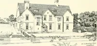 An illustration from The modern home : a book of British domestic architectvre for moderate incomes; a companion volvme to "The British home of to-day" (1906)