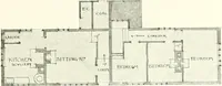 An illustration from The modern home : a book of British domestic architectvre for moderate incomes; a companion volvme to "The British home of to-day" (1906)