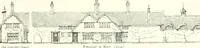 An illustration from The modern home : a book of British domestic architectvre for moderate incomes; a companion volvme to "The British home of to-day" (1906)
