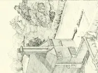 An illustration from The modern home : a book of British domestic architectvre for moderate incomes; a companion volvme to "The British home of to-day" (1906)