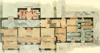 An illustration from The modern home : a book of British domestic architectvre for moderate incomes; a companion volvme to "The British home of to-day" (1906)