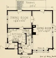 An illustration from Modern homes. (1920)