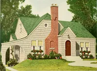 An illustration from Modern homes. (1920)
