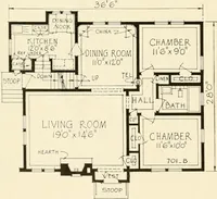 An illustration from Modern homes. (1920)