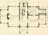 An illustration from Modern homes. (1920)