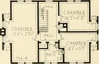 An illustration from Modern homes. (1920)