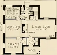 An illustration from Modern homes. (1920)