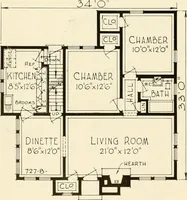 An illustration from Modern homes. (1920)