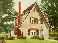 An illustration from Modern homes. (1920)