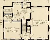 An illustration from Modern homes. (1920)