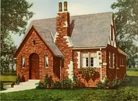 An illustration from Modern homes. (1920)