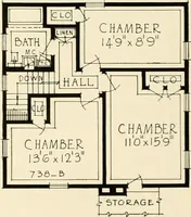 An illustration from Modern homes. (1920)