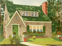 An illustration from Modern homes. (1920)