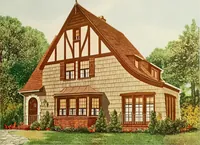 An illustration from Modern homes. (1920)
