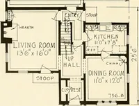 An illustration from Modern homes. (1920)