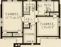 An illustration from Modern homes. (1920)