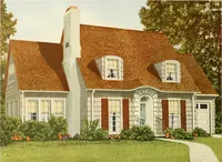 An illustration from Modern homes. (1920)