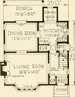 An illustration from Modern homes. (1920)