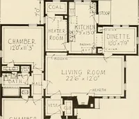 An illustration from Modern homes. (1920)