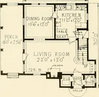 An illustration from Modern homes. (1920)