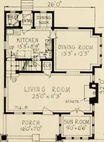 An illustration from Modern homes. (1920)