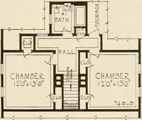 An illustration from Modern homes. (1920)
