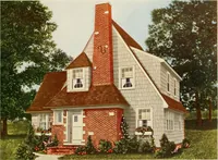 An illustration from Modern homes. (1920)