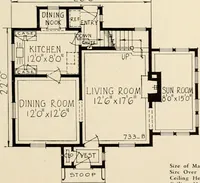 An illustration from Modern homes. (1920)