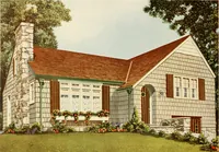 An illustration from Modern homes. (1920)