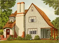An illustration from Modern homes. (1920)