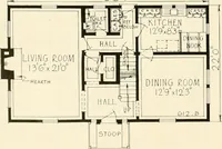An illustration from Modern homes. (1920)