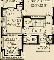 An illustration from Modern homes. (1920)