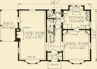An illustration from Modern homes. (1920)
