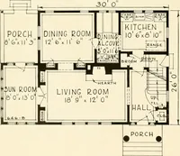 An illustration from Modern homes. (1920)