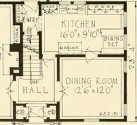 An illustration from Modern homes. (1920)