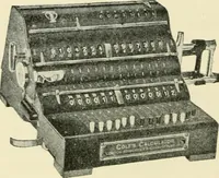 An illustration from Modern instruments and methods of calculation : a handbook of the Napier Tercentenary Exhibition (1914)