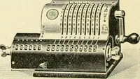 An illustration from Modern instruments and methods of calculation : a handbook of the Napier Tercentenary Exhibition (1914)