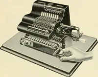 An illustration from Modern instruments and methods of calculation : a handbook of the Napier Tercentenary Exhibition (1914)