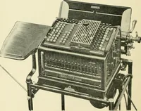 An illustration from Modern instruments and methods of calculation : a handbook of the Napier Tercentenary Exhibition (1914)