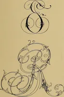 An illustration from Modern lettering, artistic and practical; a thorough and practical text-book for use in schools and colleges and for the self-instruction of architects, artists, decorators and sign writers; the construction of pen and ink designs for commercial uses; advertisements, letter heads, business cards, inscriptions, memorials, resolutions, etc. (1913)
