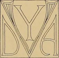 An illustration from Modern lettering, artistic and practical; a thorough and practical text-book for use in schools and colleges and for the self-instruction of architects, artists, decorators and sign writers; the construction of pen and ink designs for commercial uses; advertisements, letter heads, business cards, inscriptions, memorials, resolutions, etc. (1913)