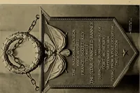 An illustration from Modern lettering, artistic and practical; a thorough and practical text-book for use in schools and colleges and for the self-instruction of architects, artists, decorators and sign writers; the construction of pen and ink designs for commercial uses; advertisements, letter heads, business cards, inscriptions, memorials, resolutions, etc. (1913)