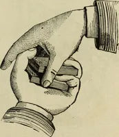 An illustration from Modern magic. : A practical treatise on the art of conjuring. (1885)