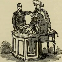 An illustration from Modern magic. : A practical treatise on the art of conjuring. (1885)