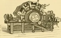 An illustration from Modern mechanism, exhibiting the latest progress in machines, motors, and the transmission of power, being a supplementary volume to Appletons' cyclopaedia of applied mechanics (1892)