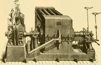 An illustration from Modern mechanism, exhibiting the latest progress in machines, motors, and the transmission of power, being a supplementary volume to Appletons' cyclopaedia of applied mechanics (1892)